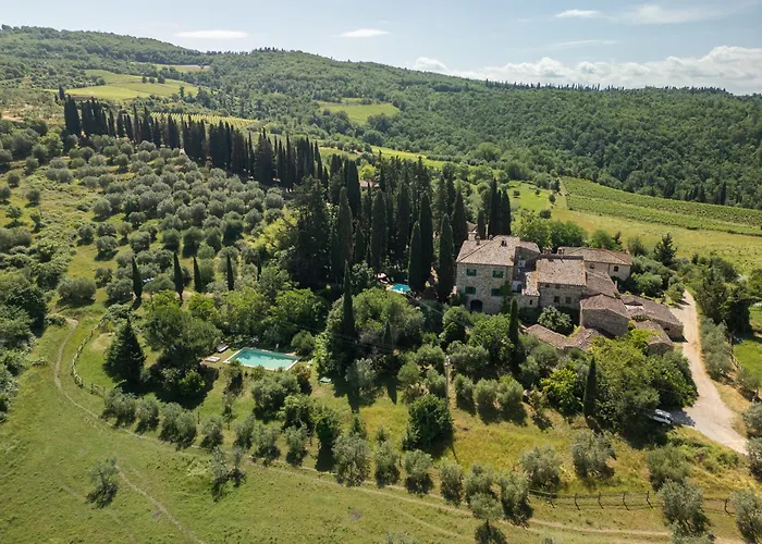 The House , Tuscany And The Pool